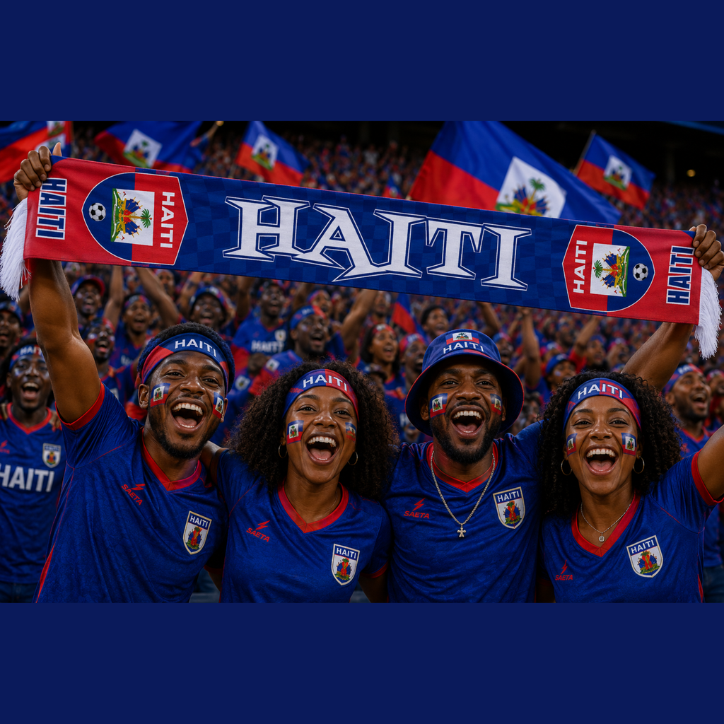 Haiti Football Stadium Supporter Scarf
