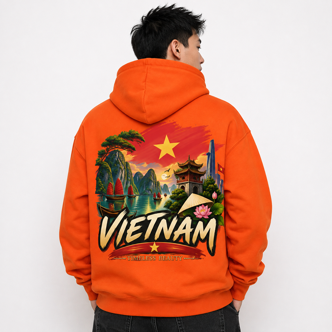 Vietnam Country Pride Hoodie – Premium Football Fan Hoodie