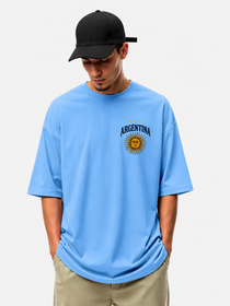 Argentina Oversized T-Shirt – Country Pride Unisex Graphic Tee