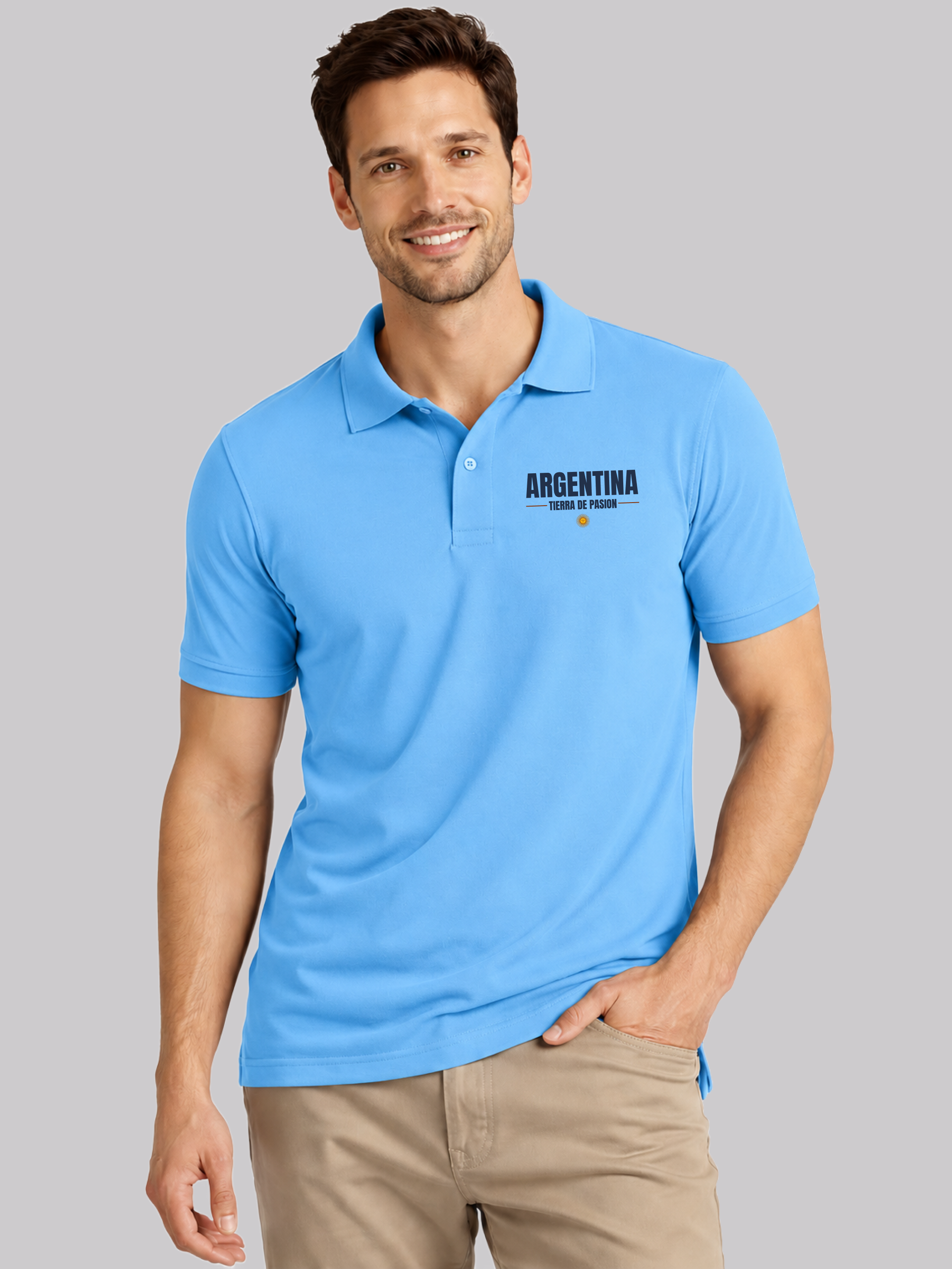 Argentina Country Pride Polo T-Shirt – Premium Unisex Polo Tee