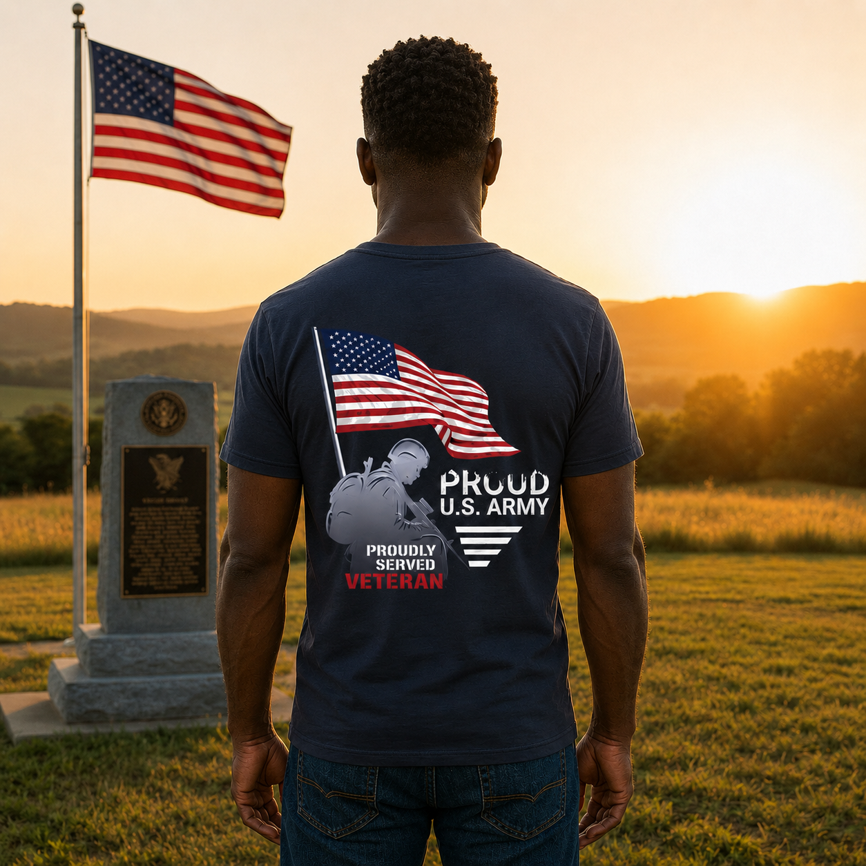 U.S. Army Veteran Shirt Secondary image