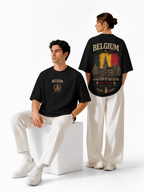 Belgium Oversized T-Shirt – Country Pride Unisex Graphic Tee