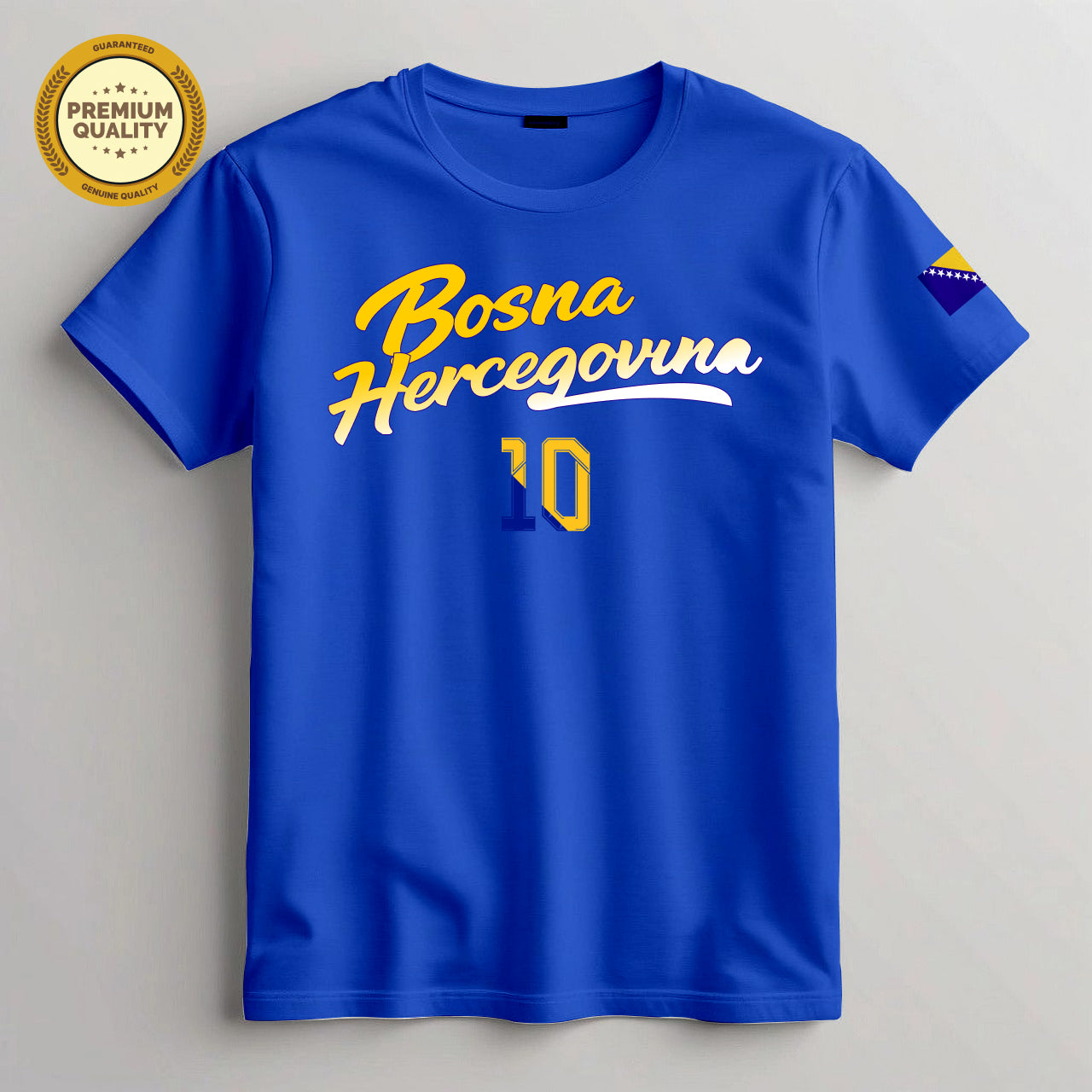 Bosnia and Herzegovina Soccer Fan T Shirt – 2026 Country Flag T Shirt Main image