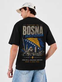 Bosnia Oversized T-Shirt – Country Pride Unisex Graphic Tee
