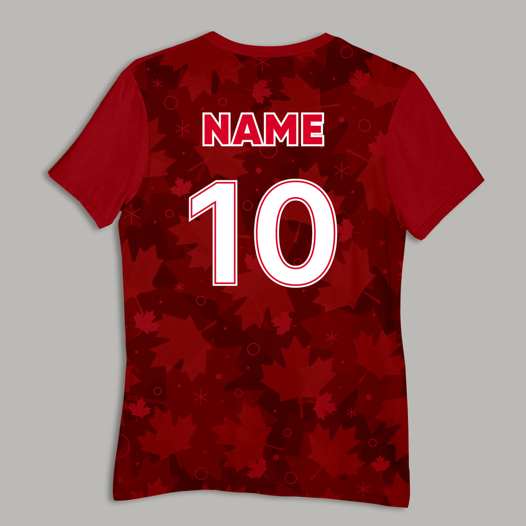Canada Soccer 3D T-Shirt – Unisex T-Shirt