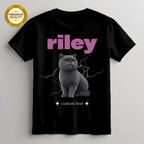 Custom Cat Lover Gift Tee