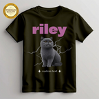 Custom Cat Lover Gift Tee
