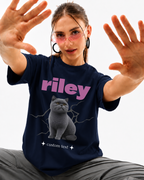 Custom Cat Lover Gift Tee