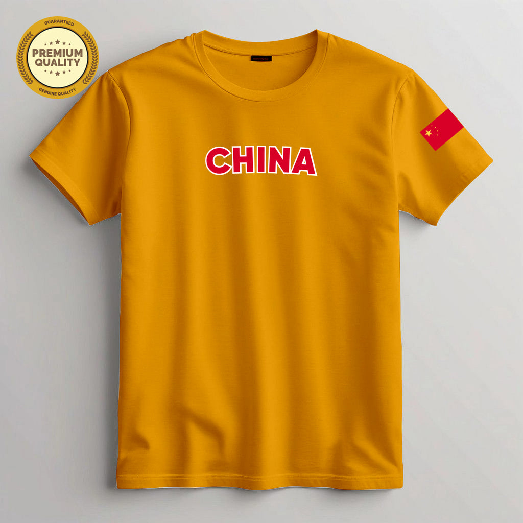 China Football Fan T-Shirt – 2026 Football TShirt