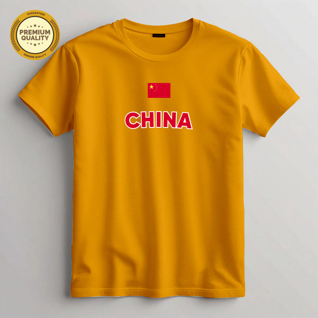 China Football Fan T-Shirt – Football T Shirt