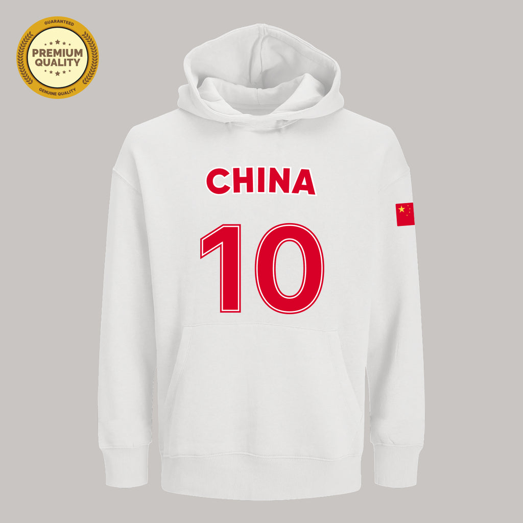 China Soccer Fan Hoodie – 2026 Football Sweatshirt