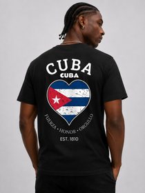 Cuba Graphic Tee – Unisex Country Pride T-Shirt