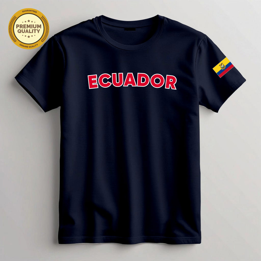 Ecuador Football Fan T-Shirt – 2026 Football TShirt