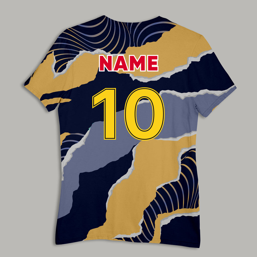 Ecuador Soccer 3D T-Shirt – Unisex T-Shirt