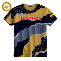 Ecuador Soccer 3D T-Shirt – Unisex T-Shirt