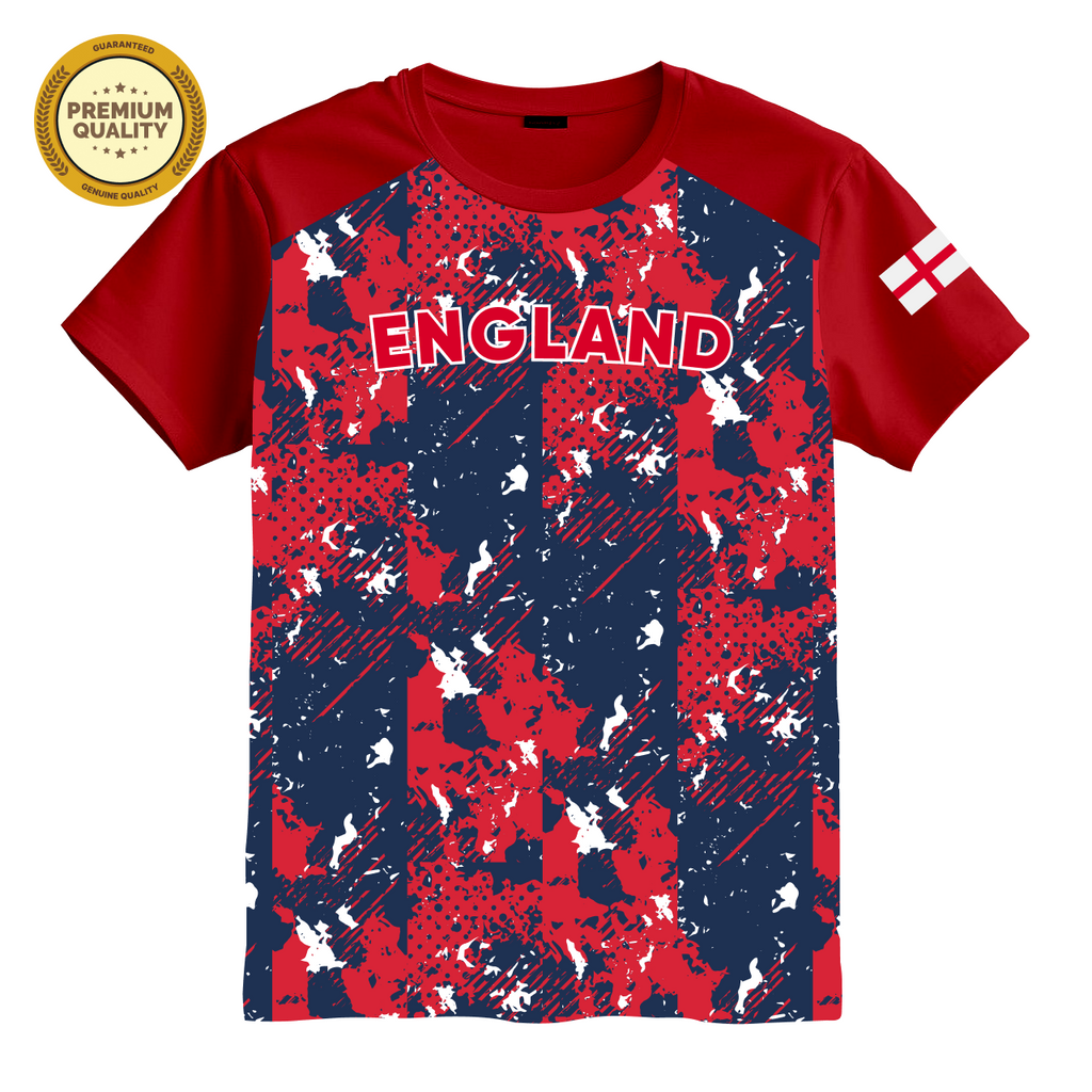 England Soccer 3D T-Shirt – Unisex T-Shirt