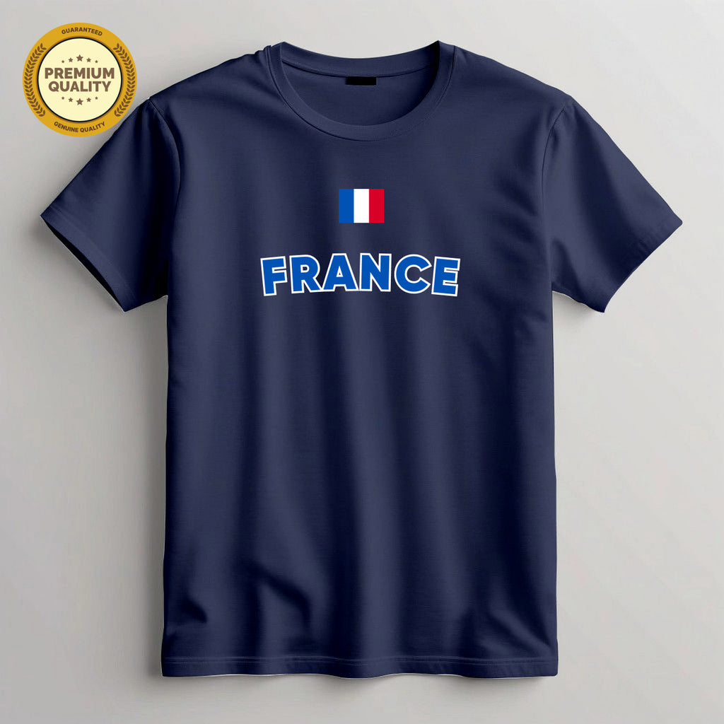 France Football Fan T-Shirt – Premium Quality