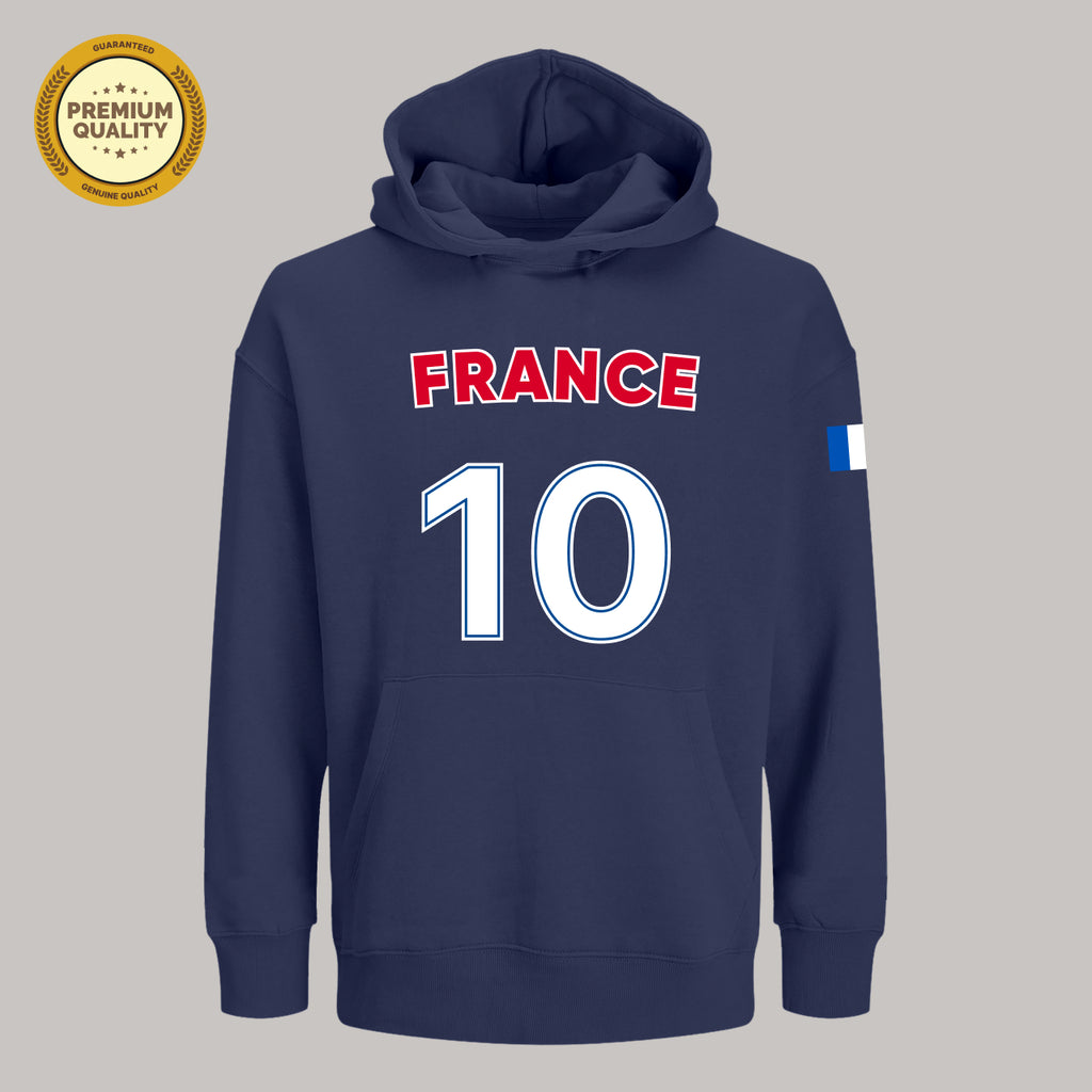 France Soccer Fan Hoodie – 202 Football Sweatshirt