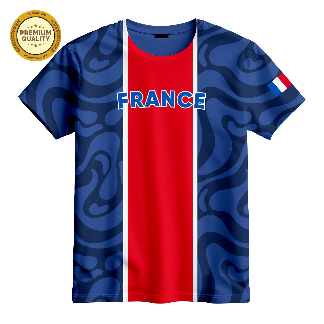 France Soccer 3D T-Shirt – Unisex T-Shirt Main image
