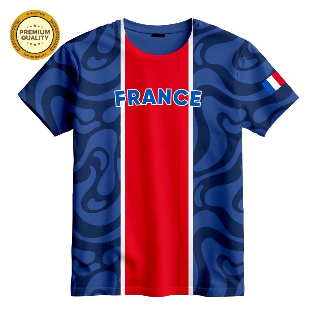France Soccer 3D T-Shirt – Unisex T-Shirt