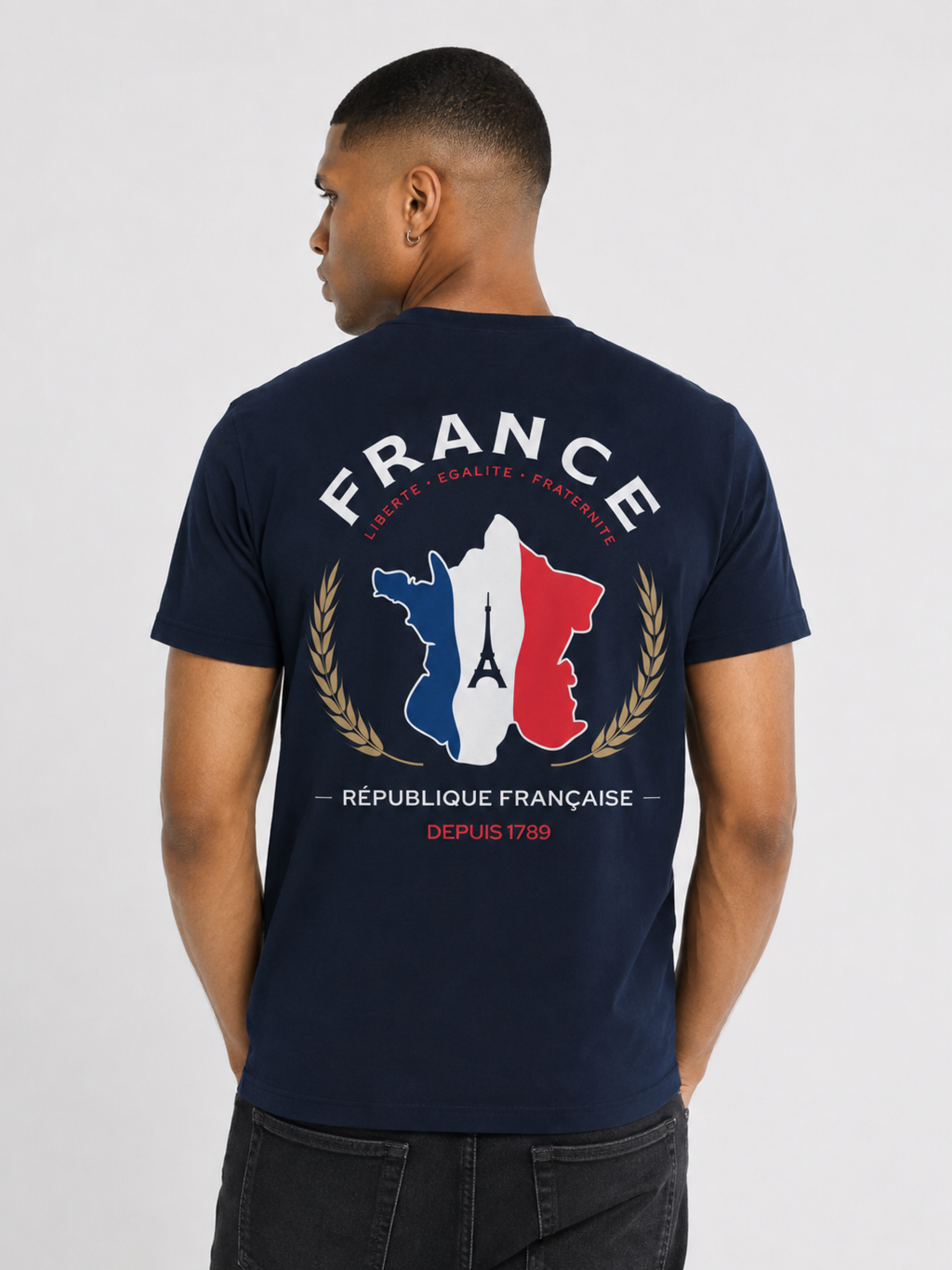 France Graphic Tee – Unisex Country Pride T-Shirt Secondary image