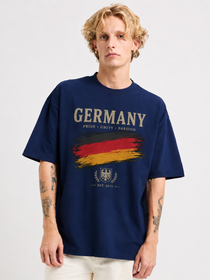 Germany Oversized T-Shirt – Country Pride Unisex Graphic Tee