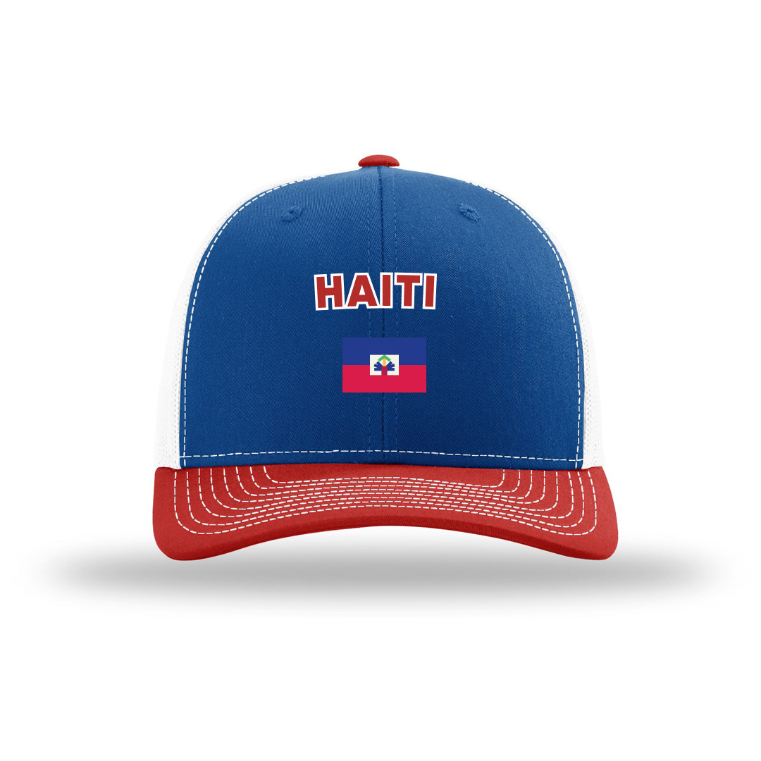 Haiti Country Flag Cap - Football/Basketball Fan Cap Main image