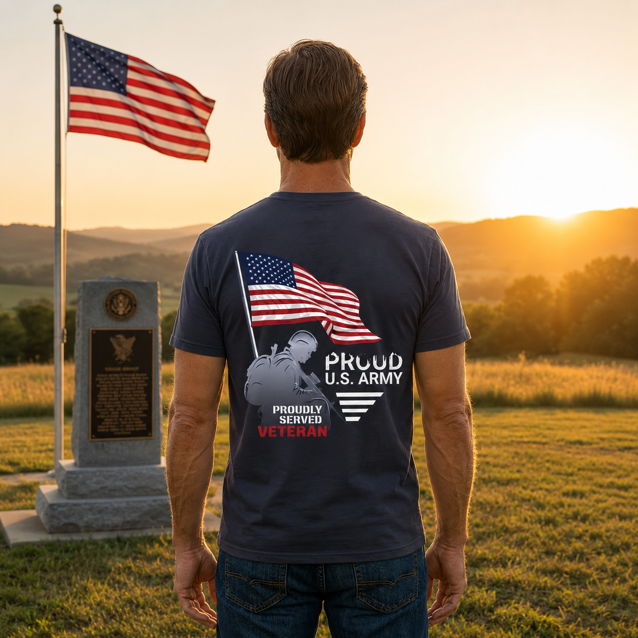 U.S. Army Veteran Shirt Secondary image