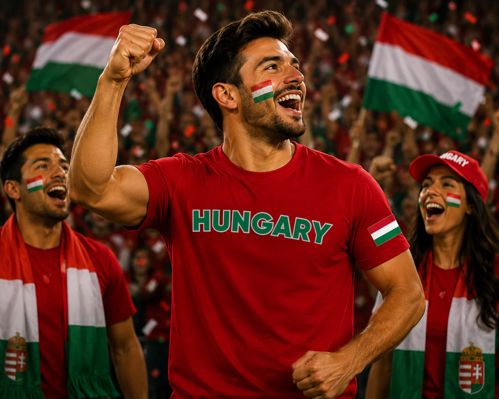Hungary Football Fan T-Shirt – 2026 Football TShirt