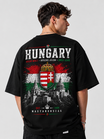 Hungary Oversized T-Shirt – Country Pride Unisex Graphic Tee