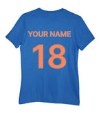 Indian Cricket Fan T-Shirt | Male & Female Fan Jersey | Lets Cheer India!!
