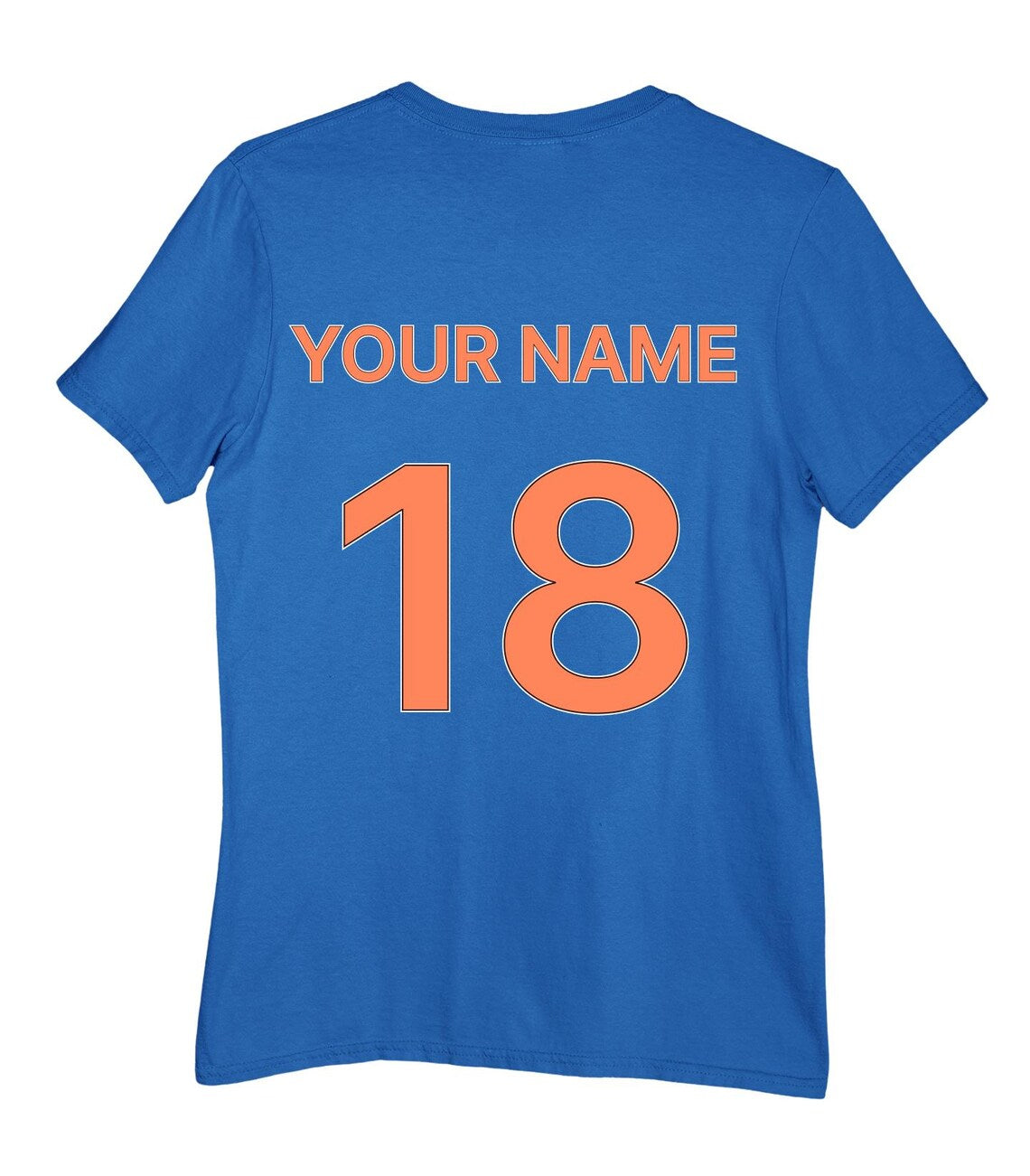 Indian Cricket Fan T-Shirt | Male & Female Fan Jersey | Lets Cheer India!!