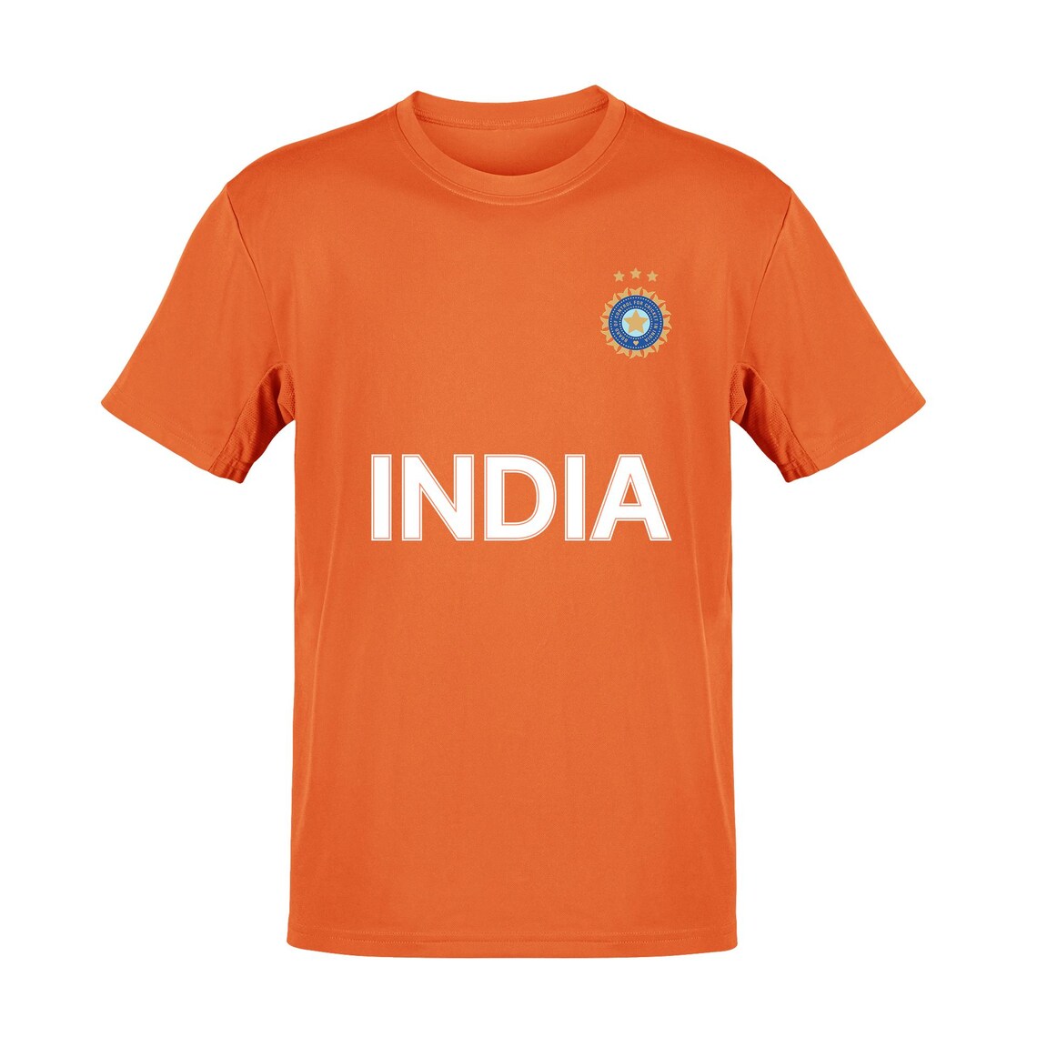 Indian Cricket Fan T-Shirt | Male & Female Fan Jersey | Lets Cheer India!! Secondary image