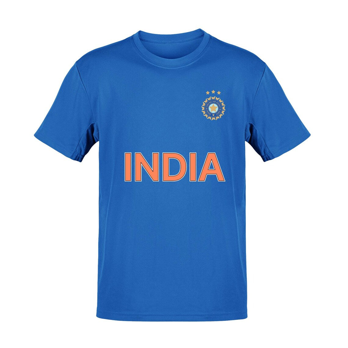 Indian Cricket Fan T-Shirt | Male & Female Fan Jersey | Lets Cheer India!! Main image