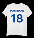 Indian Cricket Fan T-Shirt | Male & Female Fan Jersey | Lets Cheer India!!