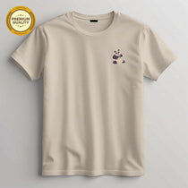 Panda Embroidered T Shirt, Animal Gift