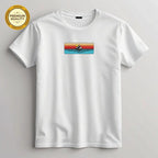 Mountain Sunset Embroidered Shirt