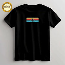Mountain Sunset Embroidered Shirt