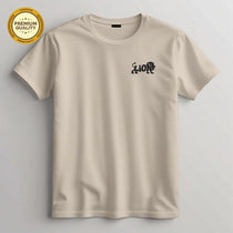 Embroidered Lion Unisex T-Shirt, Soft Cotton Blend Tee