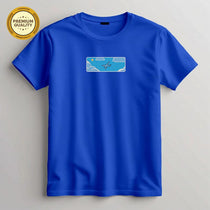 Plane Embroidered T Shirt