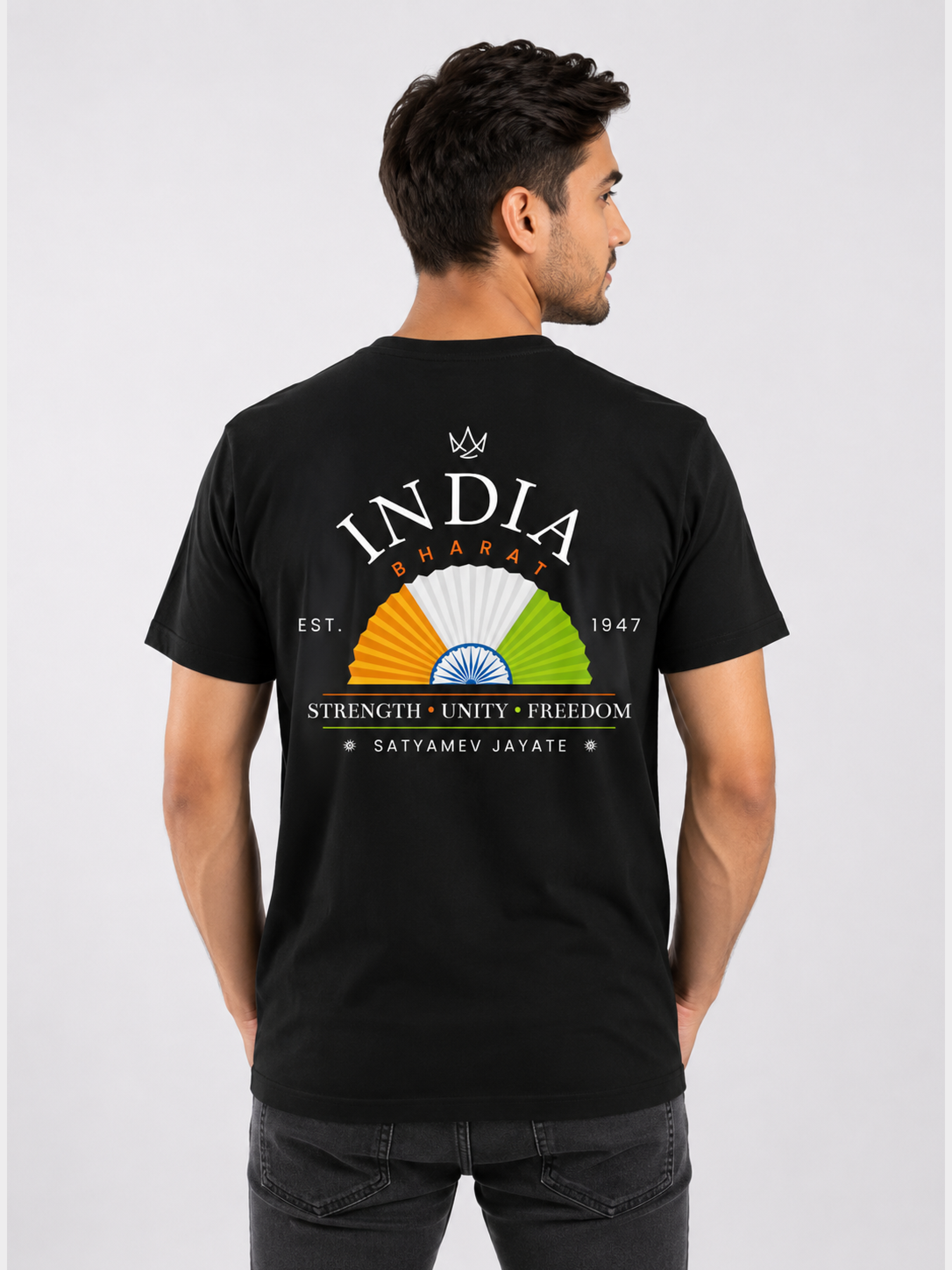 India Graphic Tee – Unisex Country Pride T-Shirt Secondary image