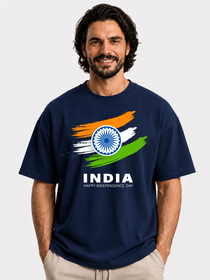 India Oversized T-Shirt – Country Pride Unisex Graphic Tee