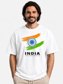 India Oversized T-Shirt – Country Pride Unisex Graphic Tee