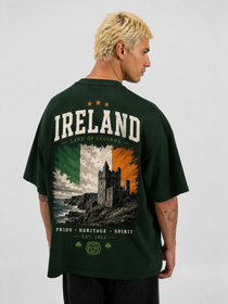 Ireland Oversized T-Shirt – Country Pride Unisex Graphic Tee