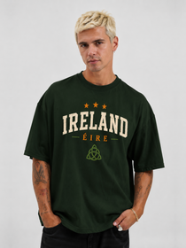 Ireland Oversized T-Shirt – Country Pride Unisex Graphic Tee