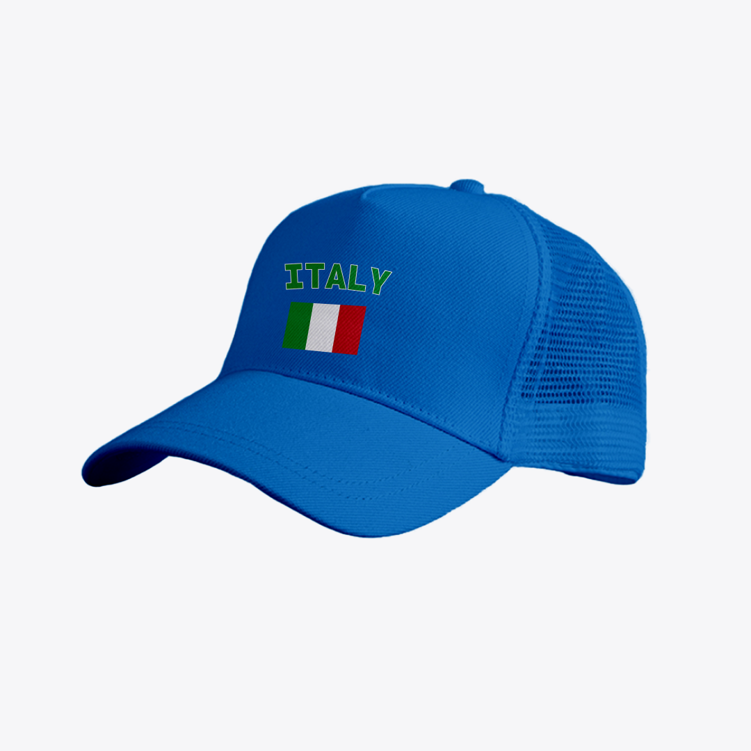 Italy Country Flag Cap - Football/Basketball Fan Cap Main image