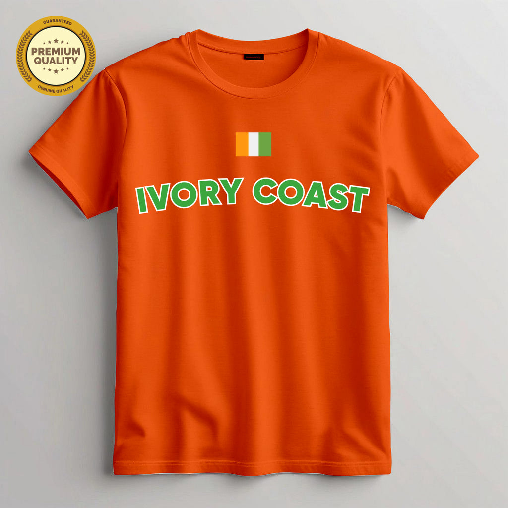 Ivory Coast Football Fan T-Shirt – Football T Shirt