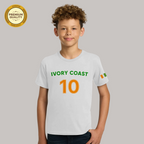 Ivory Coast Soccer Fan T-Shirt For Boys/Youth – 2026 Football World Cup TShirt