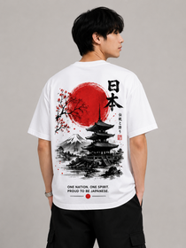 Japan Oversized T-Shirt – Country Pride Unisex Graphic Tee