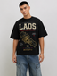 Laos Oversized T-Shirt – Country Pride Unisex Graphic Tee